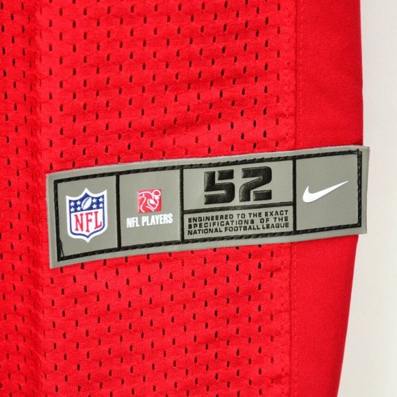 Nike Atlanta Falcons Matt Ryan Men's Size 52 Red Black White On Field Jersey - Picture 6 of 6